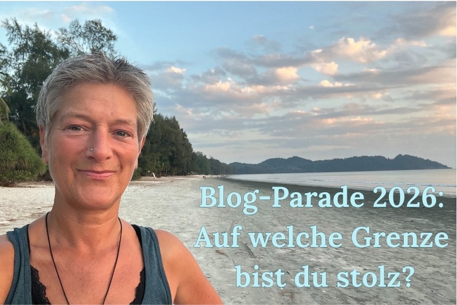 Banner zur Blogparade "Auf welche Grenze bist du stolz?"